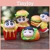 Shinchan French Crayon Fries Hamburg Toy Model Ornaments  Children Toy Art