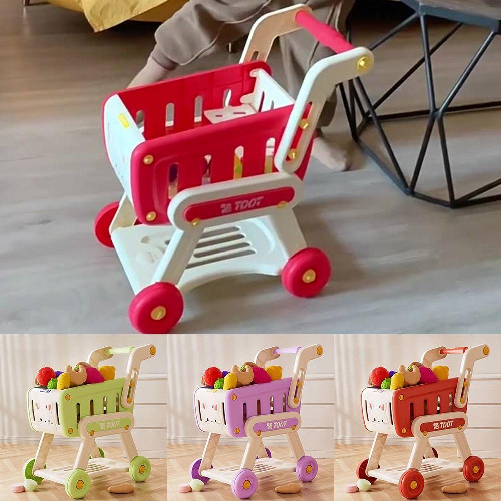 32PCS/Set Fruit Snacks Kitchen Toy Simulation Design Role Playing Toy NEW Shopping Cart Toy Gift