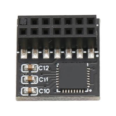 Модуль TPM 2.0 14-контактный SPI Модуль шифрования безопасности TPM 2.0 Интерфейс LPC 14-контактный модуль TPM2.0 для