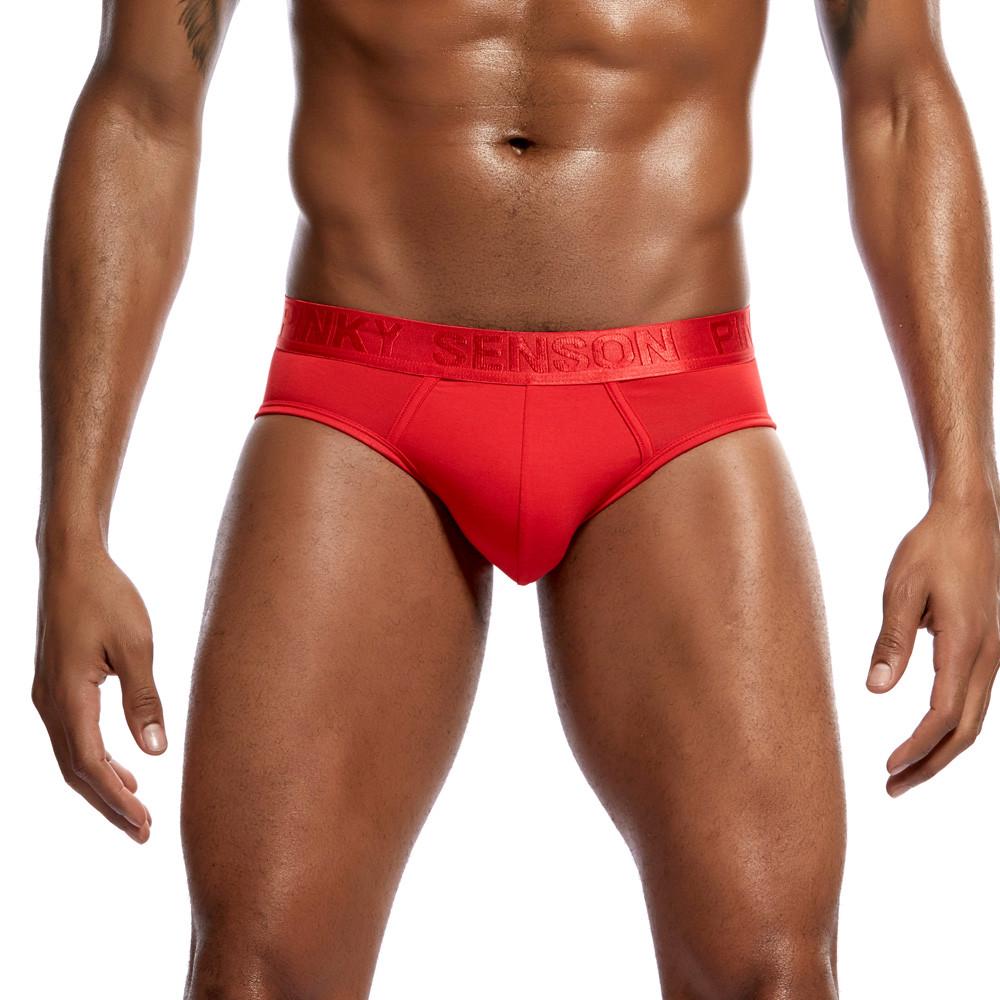 Мужское сексуальное нижнее белье с буквенным принтом, боксеры, шорты, трусы с выпуклой сумкой