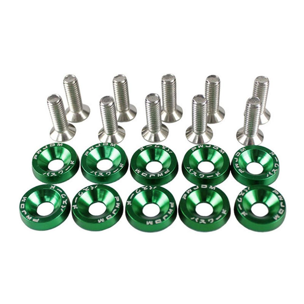 styling Car Fasteners M6 Car Modified Bolts License Plate Bolts Car Modified Washer JDM Washer