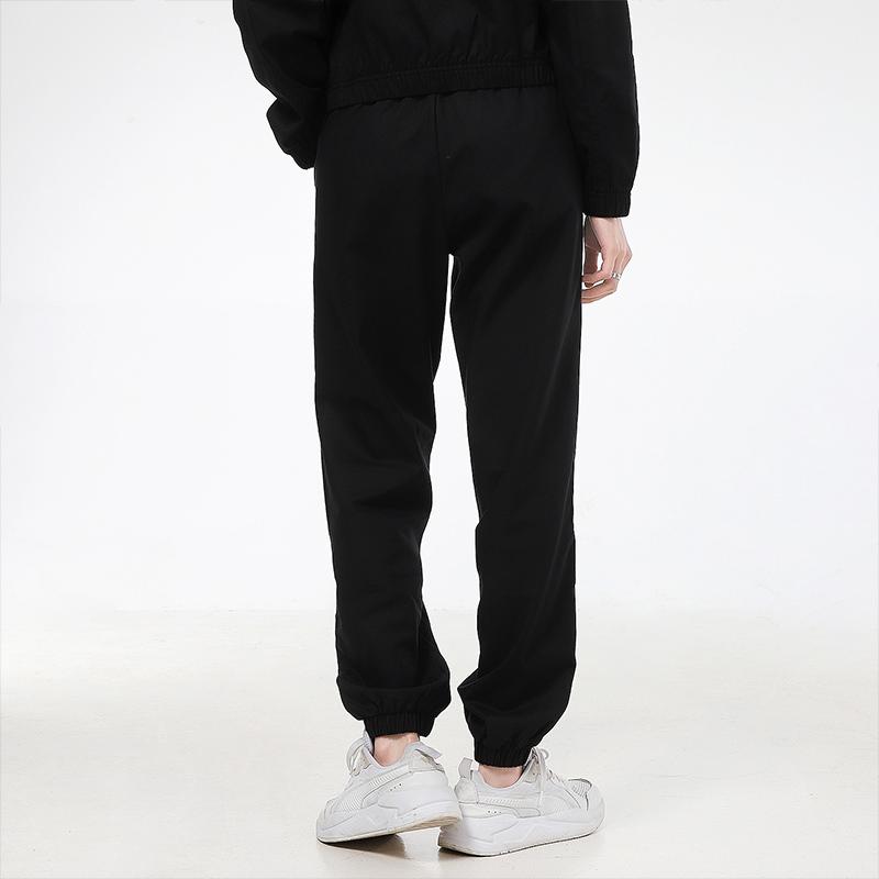 Puma Повседневные тканые дышащие длинные брюки для бега женские, черные 532638-01