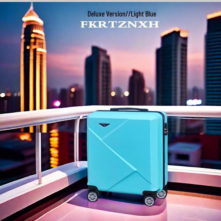 18" Дорожный чемодан ручной клади с универсальными колесами и замком, Прочный чемодан на колесиках для студентов, Доступна 20" версия