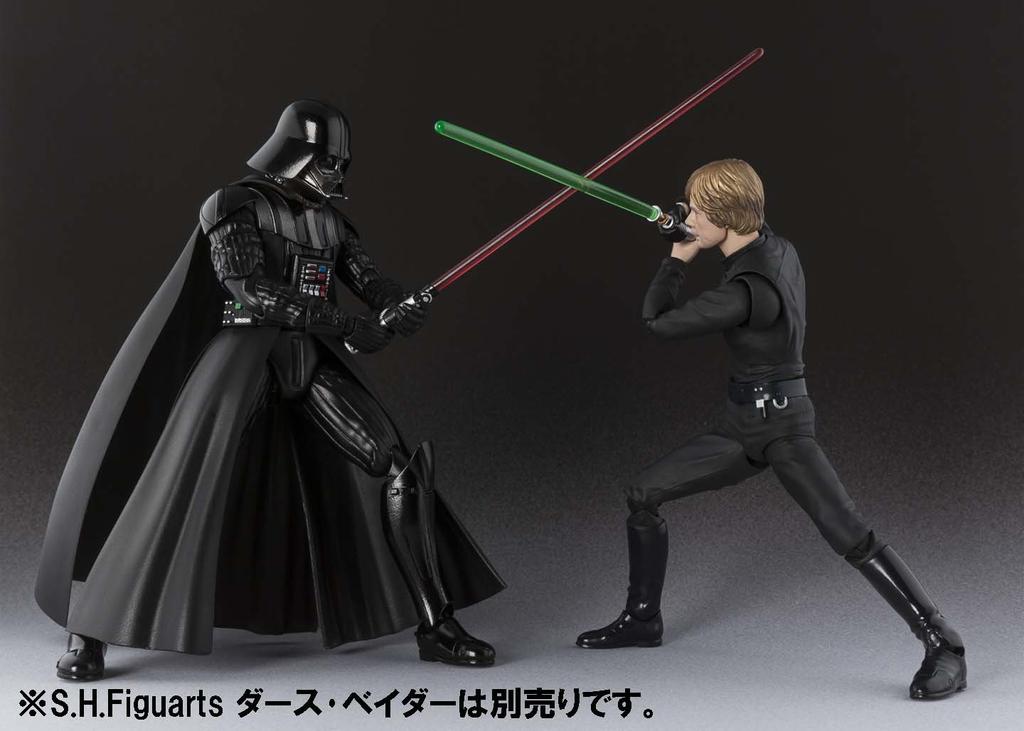 TAMASHII NATIONS Star Wars Люк Скайуокер 140 мм окрашенная подвижная фигурка SHFiguarts (Эпизод VI) приблизительно. АБС и ПВХ