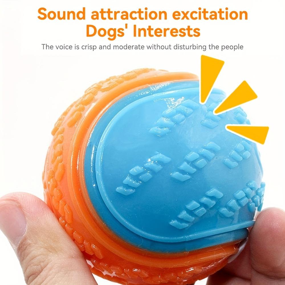 Интерактивные пищащие игрушки Мягкие игрушки из ТПР для собаки, питомца, для чистки зубов, игрушка для кусания, прочный мяч-компаньон, игрушка для питомца для чистки зубов, жевательные принадлежности