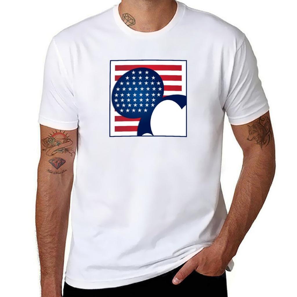 cotton cotton T-Shirt Mouse heavy for shirt t 100 shirt percent USA man man t