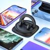 Держатель для телефона на приборную панель, вращающийся на 360 градусов, подставка для мобильного телефона, автомобильный держатель для навигации hands-free с силиконовой основой на клипсе