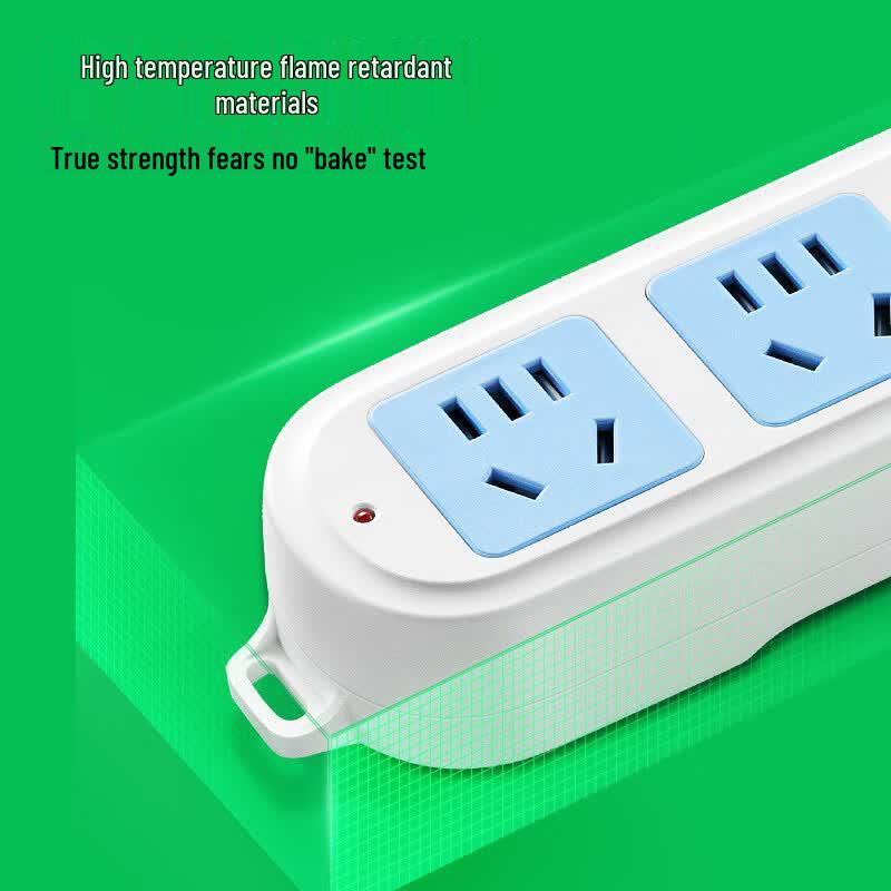 BULL National Standard 5-Outlet Power Strip CN plug (adapter included)