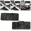 61 Keys Keyboard Case with 2 Pockets Thick Padded Waterproof Electric Gig Bag