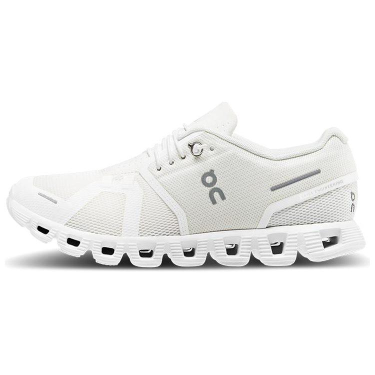 On Cloud 5 Mesh Low top Casual Shoes Women's Unstained Natural White 59.98373