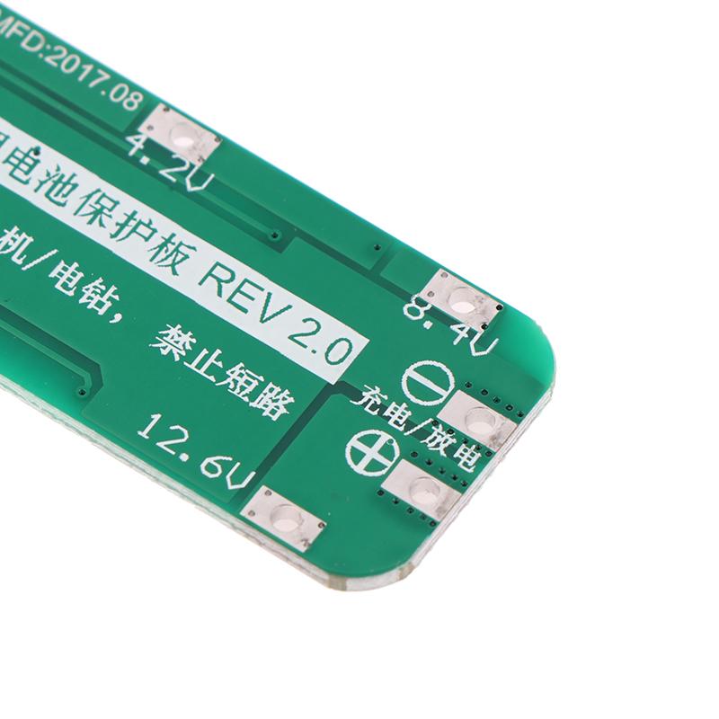 3S 20A Литий-ионная литиевая батарея 18650 Зарядное устройство PCB Модуль защиты Bms