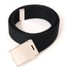 BEEL Work for and GI Gacha Adjustable Black Belt, Cotton, Men, Women, Students, Kids, Belt, Belt, Waist, Sports, Buckle, Size,