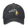 Trendy Unisex Denim Baseball Cap with Sun Visor, Versatile Sun Protection Hat for All Occasions