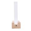 Periodic Table Desktop Decoration Colored Letters Acrylic Periodic Table of Chemistry Elements Display with Wood Stand and Light