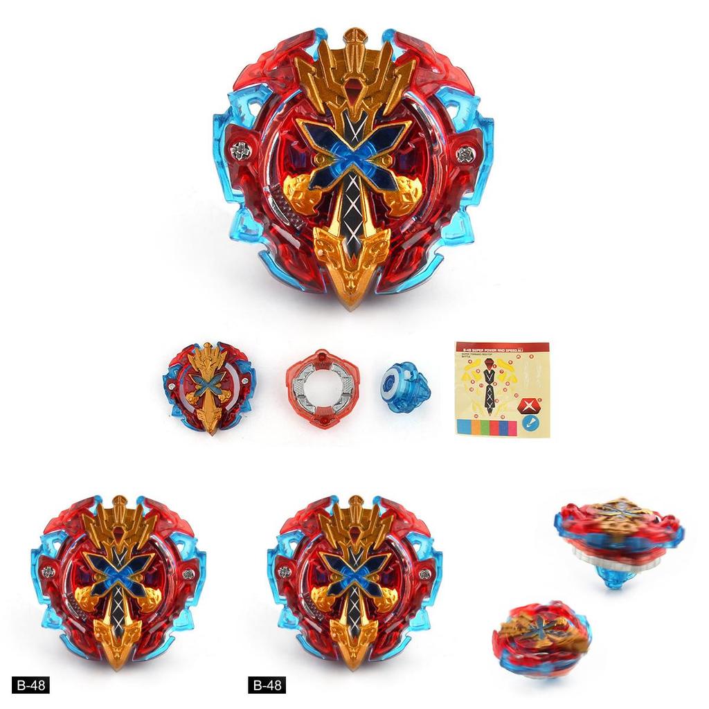 B-48 Сплавной Боевой Волчок Игрушка Компактный Размер Уникальный Дизайн Неэлектрический Вращающийся Волчок Для Детей