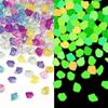 150 шт. искусственные ледяные камни, акриловые наполнители для ваз, светящиеся камни, прозрачные акриловые ледяные камни 16 х 22 мм, искусственные измельченные ледяные камни, прозрачные драгоценные камни, мрамор