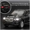 1/32 Scale X5 Diecast Car Model Toy, Pull Back Toy Vehicle with Sound and Light for Kids Toddler Boys Girls Gift Collection