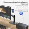 Аудио Приемник-Передатчик Bluetooth-Совместимый 5.4 Адаптер Hands Free Автомобильный Адаптер-Приемник с Микрофоном для Автомобильных Аксессуаров Динамика
