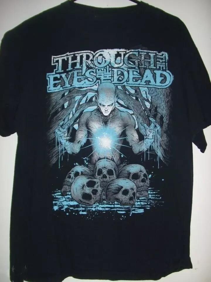 Through the Eyes of the Dead Black T-Shirt Cotton Unisex S-5XL NI1194 Unisex T-Shirt