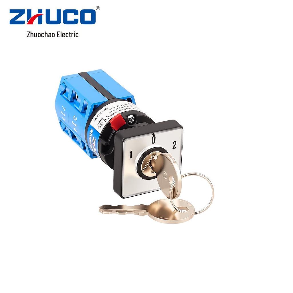 Панельный переключатель с фиксацией Zhuochao SZW26X-10C/D202.2Y