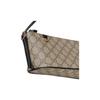Gucci GG Emblem Light Gold Hardware Fabric Shoulder Bag Small Women shoulder bag Black Brown 847281-FAEUC-9741