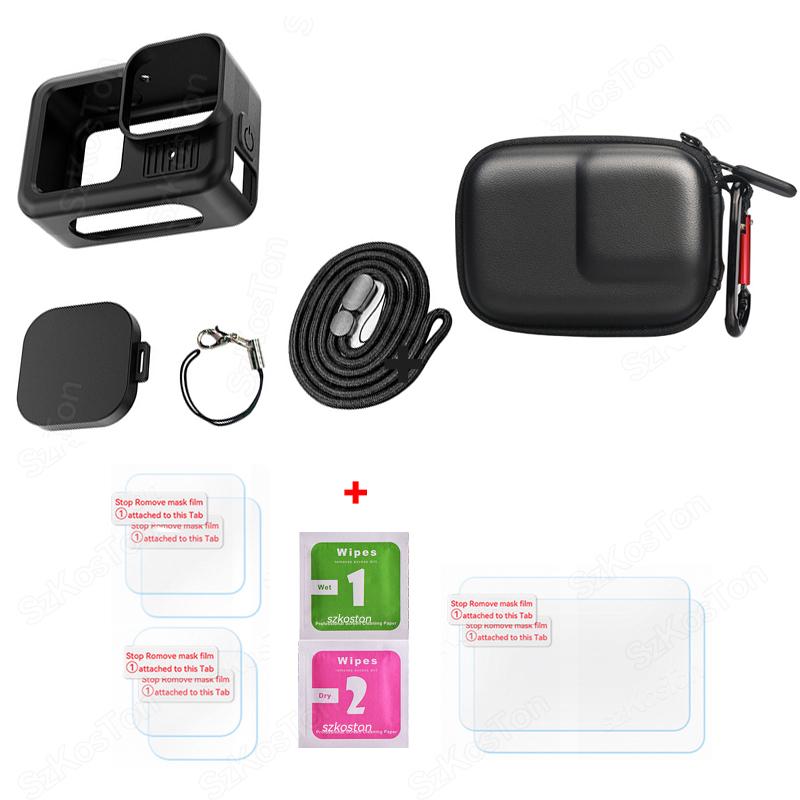 Крышки объектива для Go Pro Hero 13 Мягкий силиконовый водонепроницаемый противоударный чехол для Go Pro 13 Аксессуары для спортивных экшн-принадлежностей