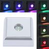 2 Pack Battery Powered LED Lamp Base 2 LEDs Display Base Lamp Base Holder  Acrylic Display