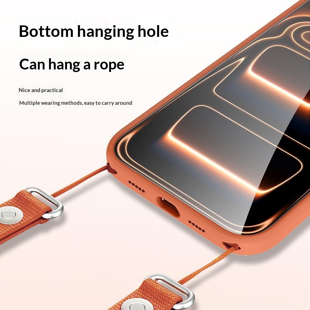 Для iPhone 17 Pro Магнитный Чехол-Наклейка на Телефон Skin Touch TPU + PC Ударопрочный Задний Чехол Совместимый с MagSafe