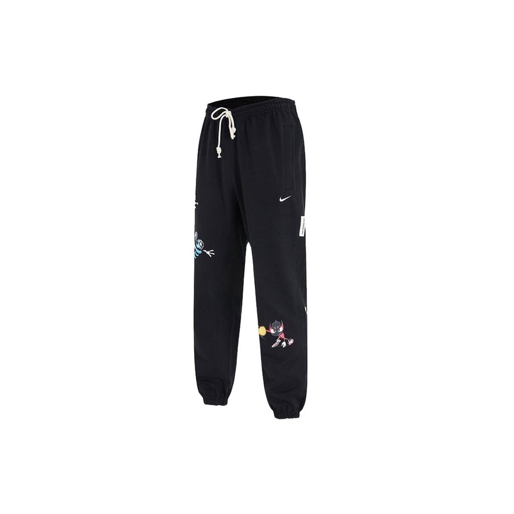 Nike Мужские вязаные спортивные штаны черные с умеренной манжетой DO9157-010