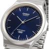 [Casio] CASIO Analog Watch, Cheap Casio MQ-24DA-2A, Unisex, Deep Blue Sunburst Dial, Silver Metal Band, Overseas Model [Parallel Import]