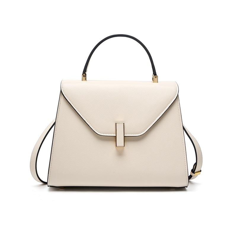 Shoulder bag commuting to work three-dimensional leather women's large-capacity handbag