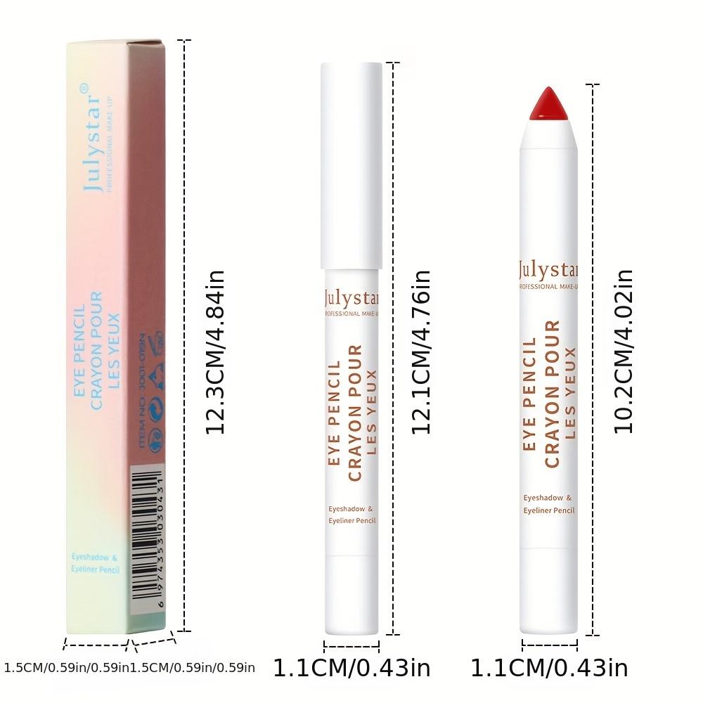 Halloween Polarized Monochrome Eyeshadow Stick Matte Micro Waterproof Lasting Sequins Eyeshadow Cosmetics