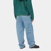 Carhartt WIP Джинсы женские однотонные со средней посадкой, свободные, прямого кроя I031918-01-12