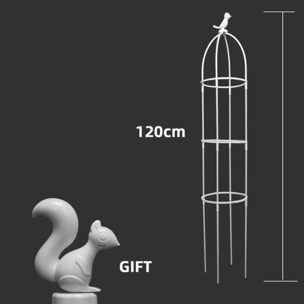 Rose Tomato Balcony Gardening Support Rod Planting Rack Climbing Vine Rack Flower Pot Holder