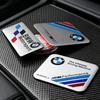BMW M Performance E90 E60 E46 Aluminum Car Sticker Ferrari Pattern Car Styling Decal Badge Replacement Cover for Vehicle ZAH5