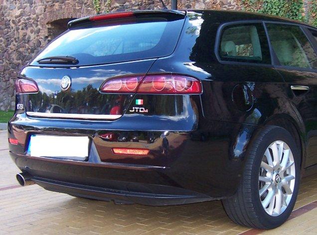 Alfa Romeo 159 SW Chrome Trim on the Tailgate