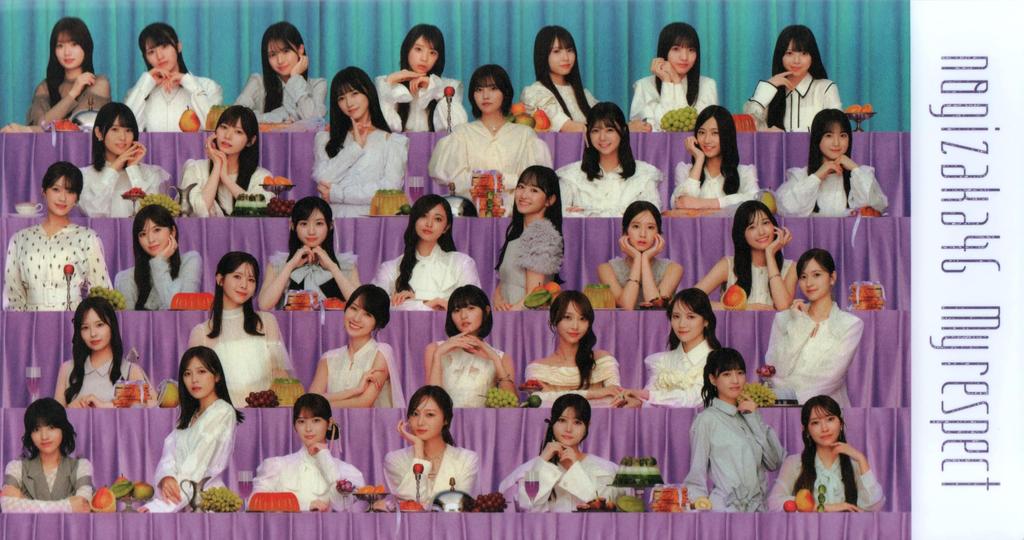 Фотоальбом Nogizaka46 5-й альбом My Respect - Вмещает 132 фотографии L-формата