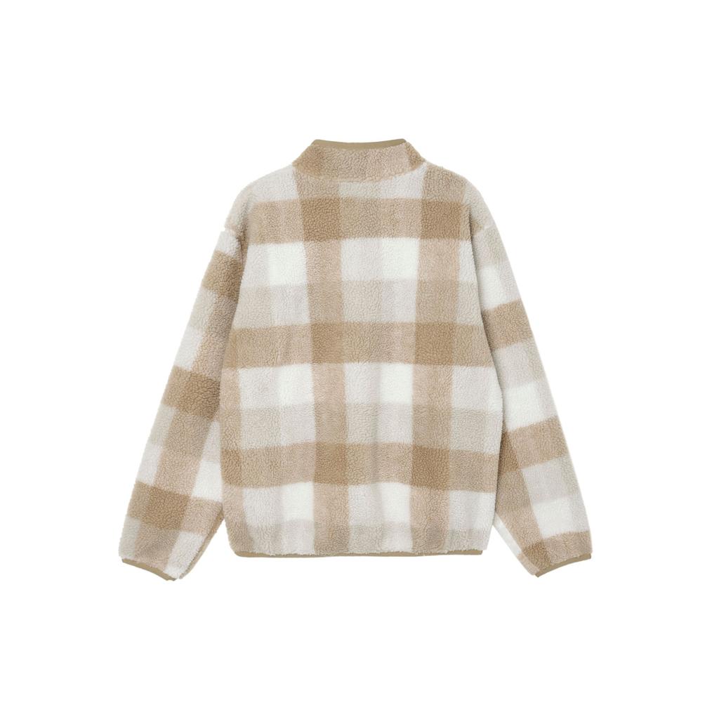 Nike Удобная мягкая флисовая куртка с воротником-стойкой Мужские куртки Khaki Sail-White Light-Bone FZ0898-247