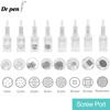 Screw Port Style Disposable Cartridges Electric Microneedling Pen Needle Derma Rolling Mesotherapy Replacement Needles 10Pcs/Lot