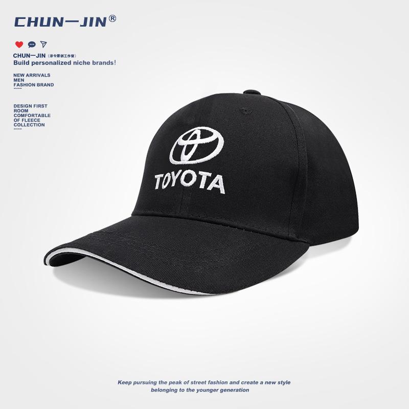 Hub Caps TOYOTA Embroidery Summer Adjustable Sports Hat Baseball Caps For Toyota GR Corolla Yaris Aygo Prius RAV4 Crown CHR Camr