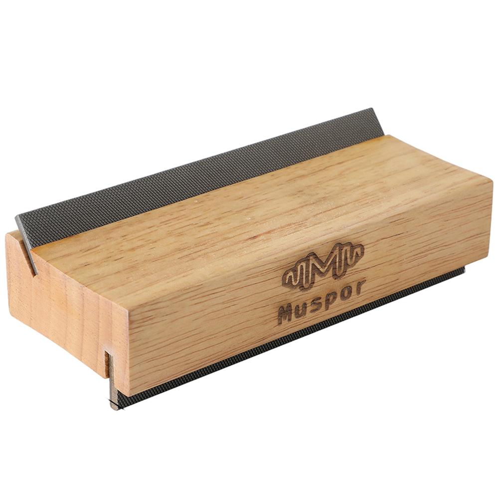 Файл для шлифовки ладов гитары 35/90 градусов 2 в 1, Фасочный файл для ладов гитары, Инструмент-файл для обработки торцов ладов гитары, бас-гитары, Полировка