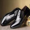 Новые кожаные туфли мужские на шнуровке формальные туфли роскошные деловые оксфорды мужские офисные свадебные туфли обувь мокасины мужские