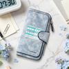 Fashion Long Wallet PU Leather Portable Card Holder Purse for Daily Use