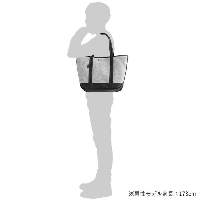 PORTER Сумка-тоут Boyfriend Chambray Tote Bag Другое Темно-синий (ПОРТЬЕ) (M)