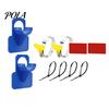 Pool Hose Holder for Above Ground Swimming Pipe Holders, Prevent Sagging, Support Bracket Water with Clamps, Pools Accessories Stabilizer