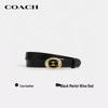 Женский двусторонний ремень COACH с пряжкой-пином