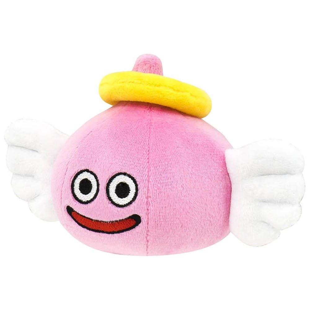 Плюшевая игрушка Dragon Quest Smile Slime Ангел Слайм Маленький Размер 20 см