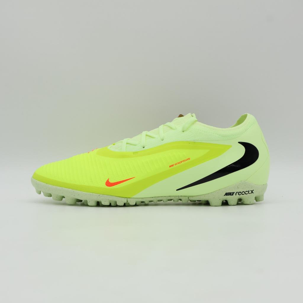 HJ4123-800 Nike Phantom 6 Low Pro TF Гипер Красный Лайм Черный (Мужской)
