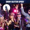60Ml Body Shiny Glitter Spray Flash Skin Brighten Powder Makeup Diamond Fluorescence Party Club Hair Neck Clother