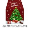 Новый год Рождество Скатерть-дорожка Navidad Подарок Флаг Чехол Рождественский флаг на стол Рождественская вечеринка С Рождеством Украшения